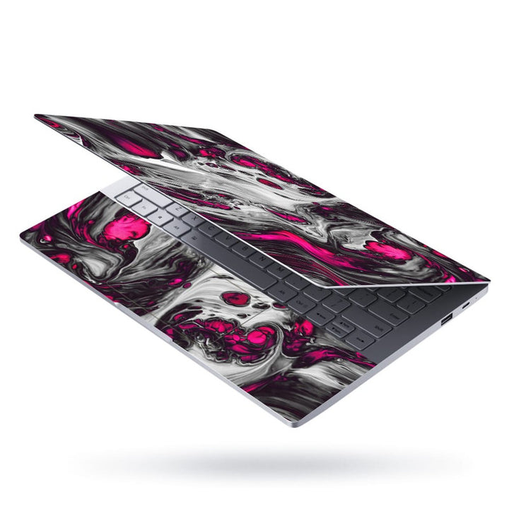 Laptop Skin - Pink White Lava Design