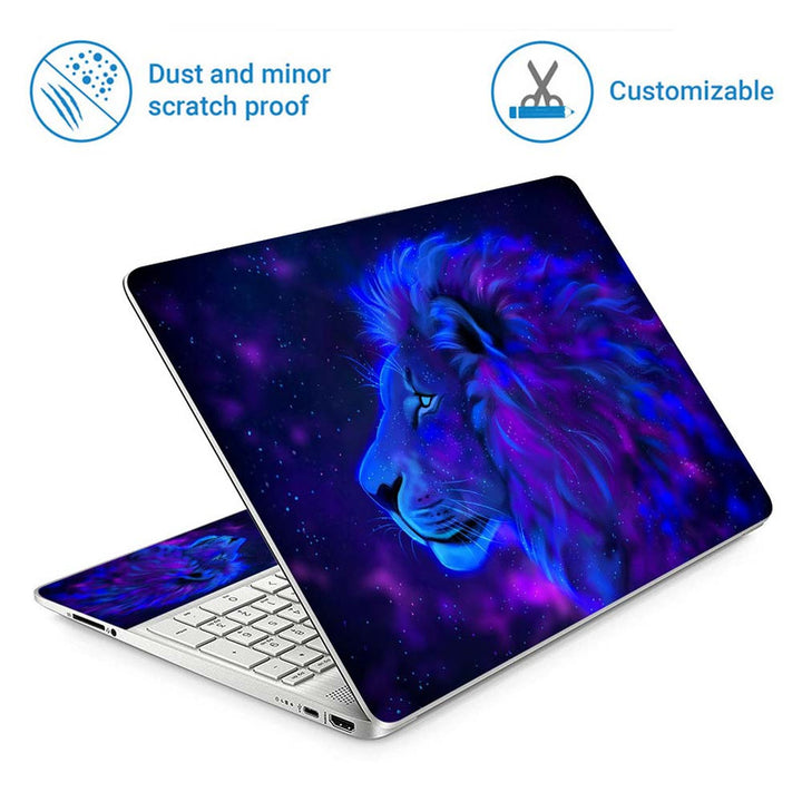 Full Panel Laptop Skin - Galaxy Lion