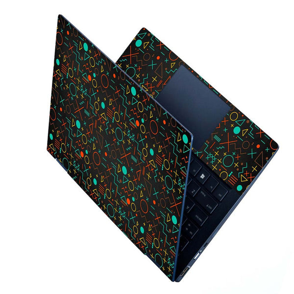 Full Panel Laptop Skin - Geometry Shapes Abstract