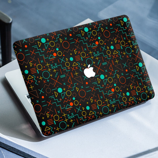 Laptop Skin for Apple MacBook - Geometry Shapes Abstract - SkinsLegend