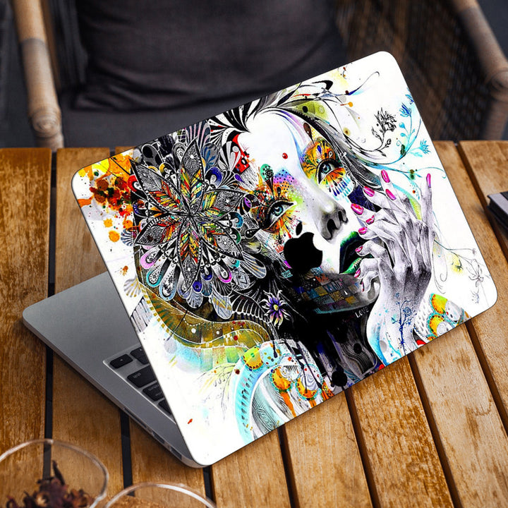 Laptop Skin for Apple MacBook - Girl Art - SkinsLegend