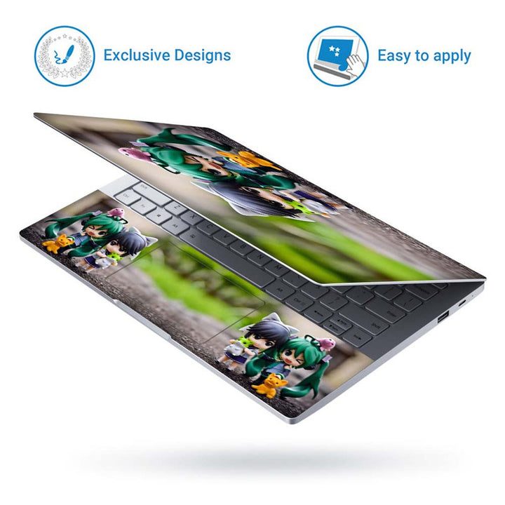 Full Panel Laptop Skin - Girl Toy