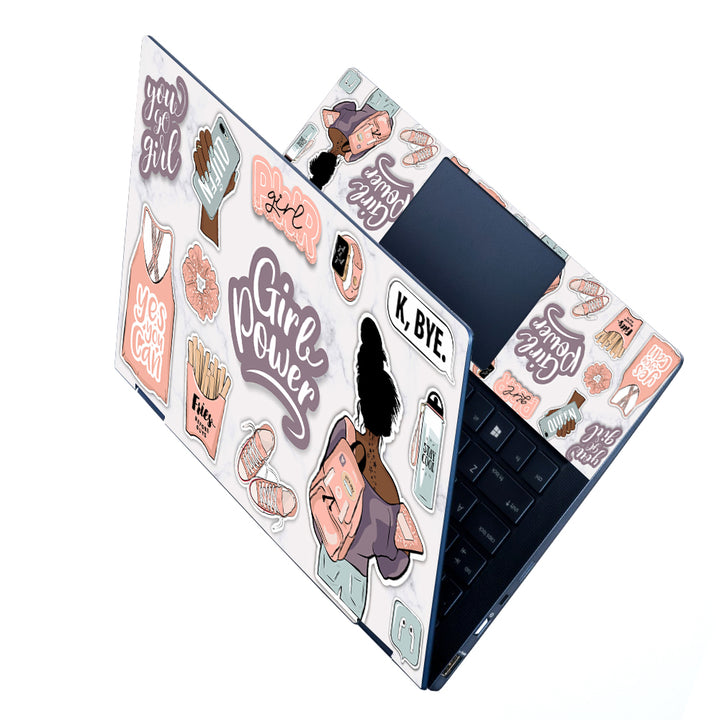 15.6 Inch Full Panel Laptop Skin - Girl Power