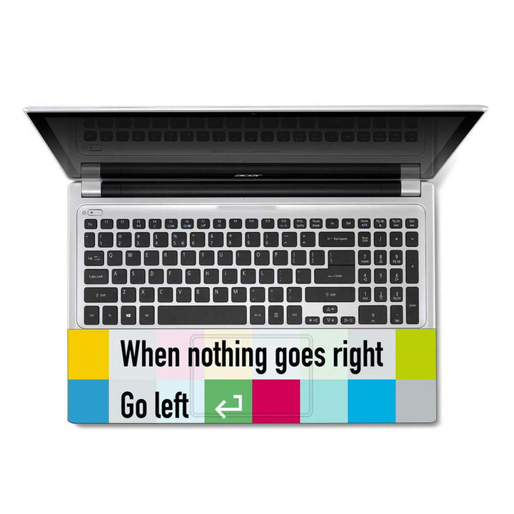 Full Panel Laptop Skin - Go Left