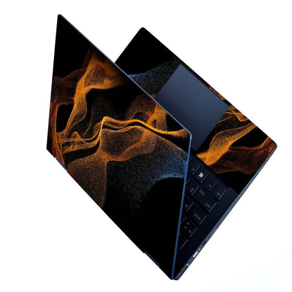 Full Panel Laptop Skin - Golden Ash