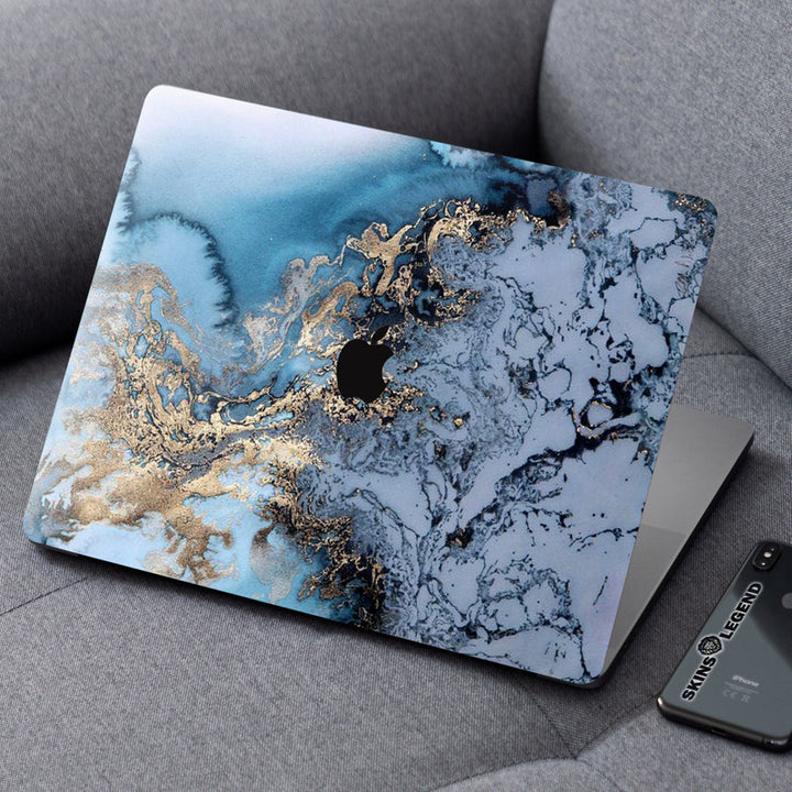 Laptop Skin for Apple MacBook - Golden Sea View - SkinsLegend