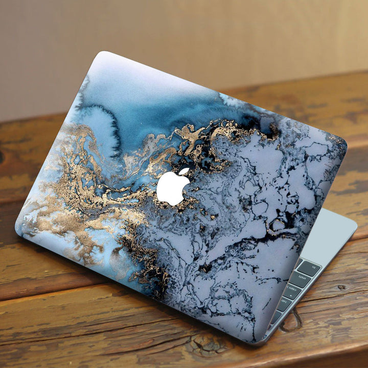 Laptop Skin for Apple MacBook - Golden Sea View - SkinsLegend