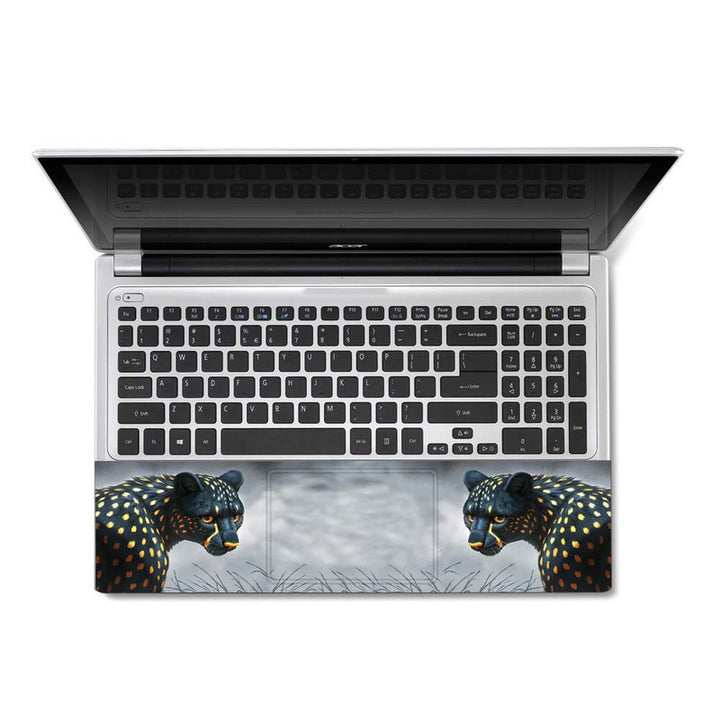 Full Panel Laptop Skin - Golden Spots