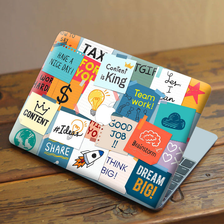 Laptop Skin for Apple MacBook - Good Job Collage - SkinsLegend