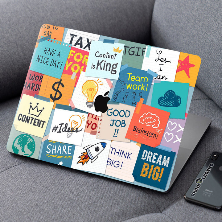 Laptop Skin for Apple MacBook - Good Job Collage - SkinsLegend