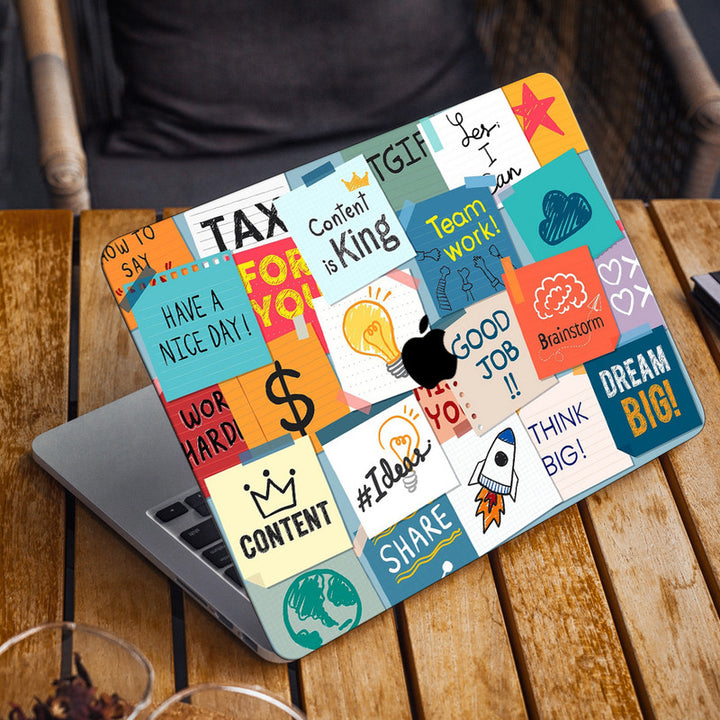 Laptop Skin for Apple MacBook - Good Job Collage - SkinsLegend