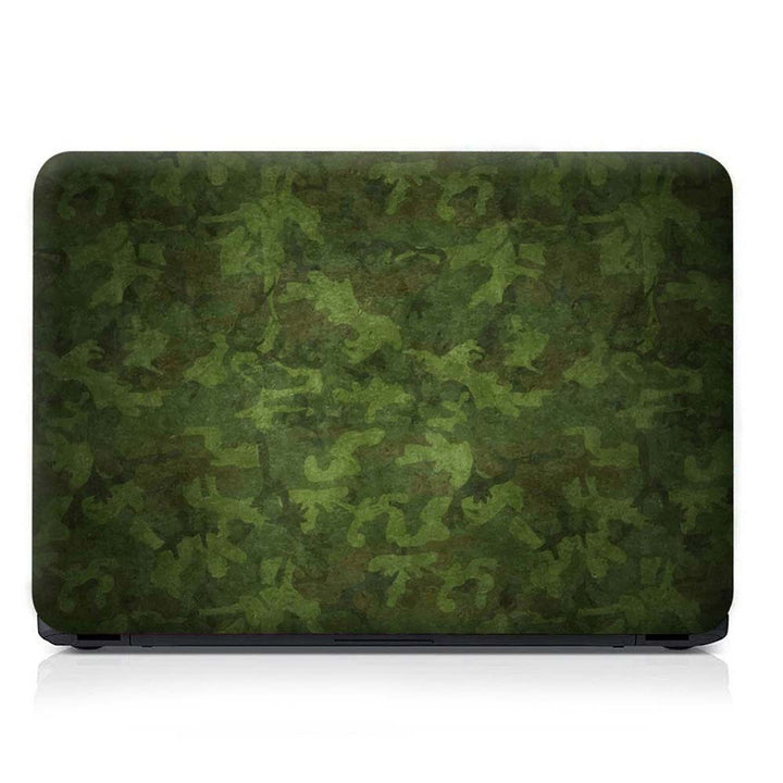 Full Panel Laptop Skin - Green Camouflage Sugar Coated