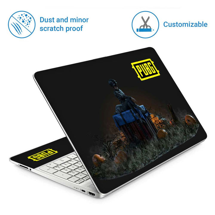 Full Panel Laptop Skin - Gun Box Pubg