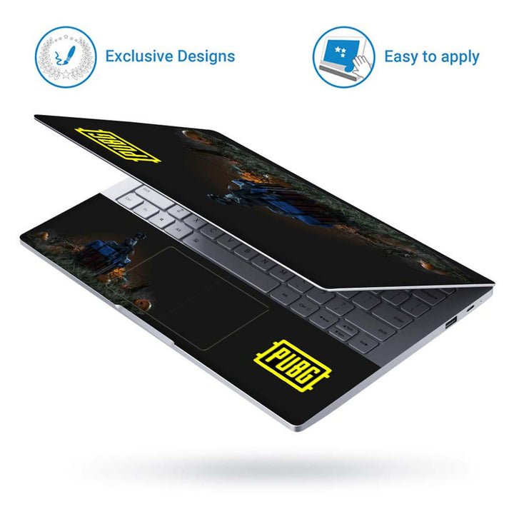 Full Panel Laptop Skin - Gun Box Pubg