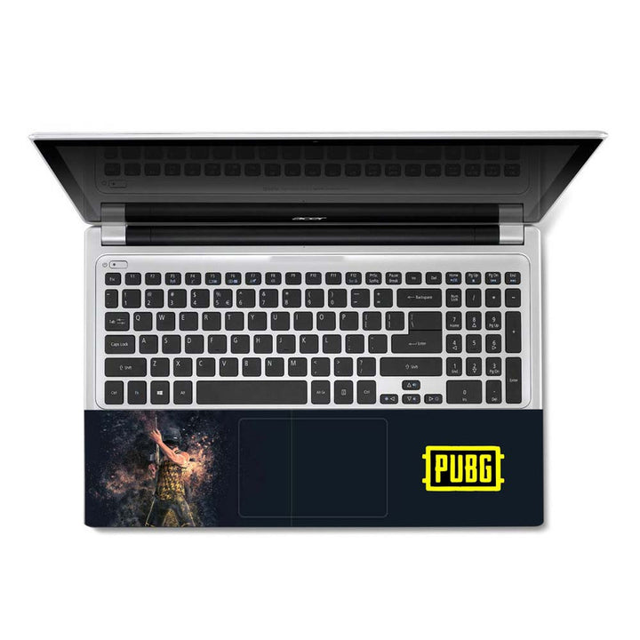 Full Panel Laptop Skin - Gun Fire Pubg