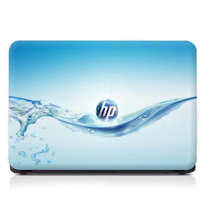 Full Panel Laptop Skin - HP Aqua