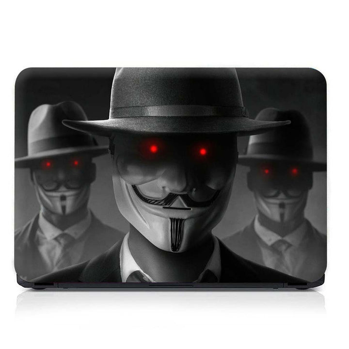 Full Panel Laptop Skin - Hacker Anonymous Evil