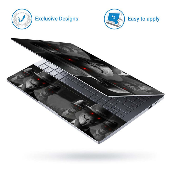 Full Panel Laptop Skin - Hacker Anonymous Evil