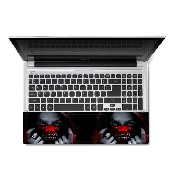 Full Panel Laptop Skin - Hold Your Mask