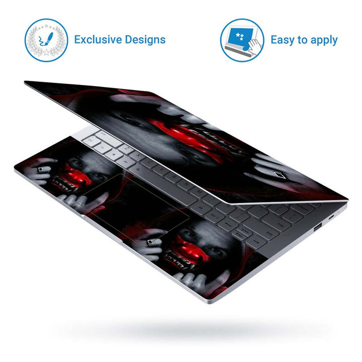 Full Panel Laptop Skin - Hold Your Mask