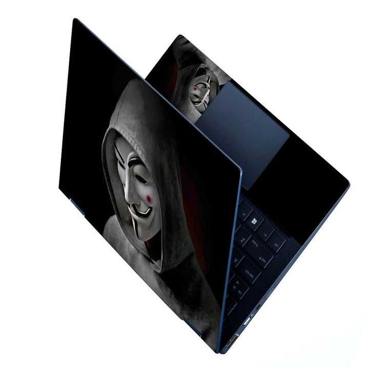 Full Panel Laptop Skin - Hoody Hacker