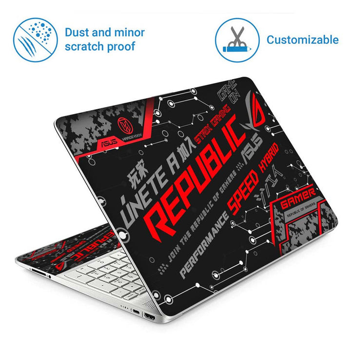 Full Panel Laptop Skin - Hybrid Gamer