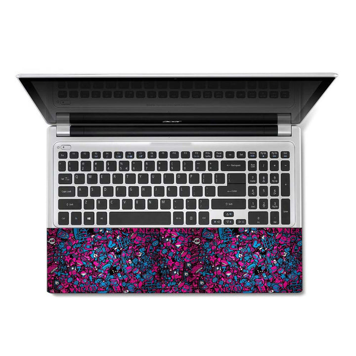 Full Panel Laptop Skin - I Love Nerd