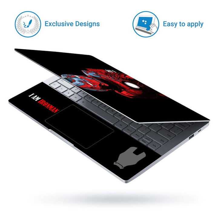 Full Panel Laptop Skin - Iron Man Dirty Suit