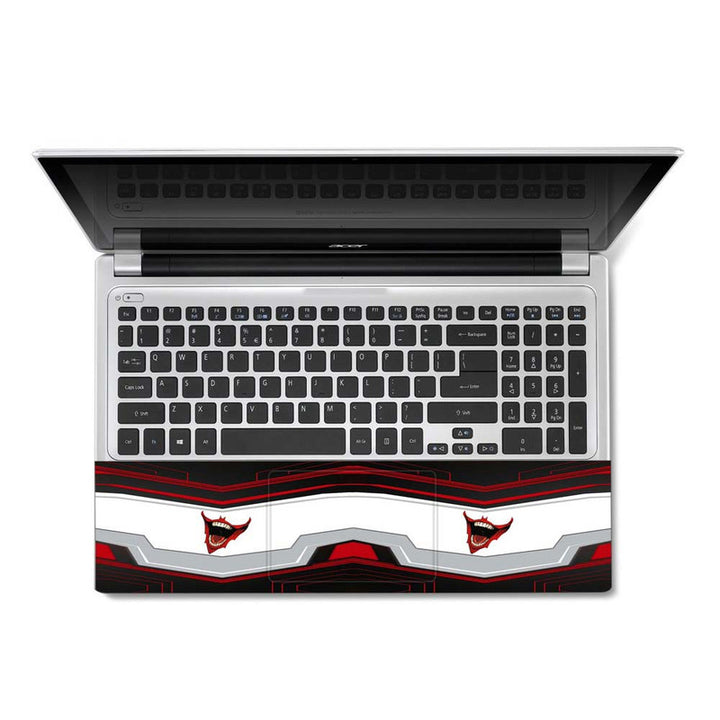 Full Panel Laptop Skin - Joker Smile Shield