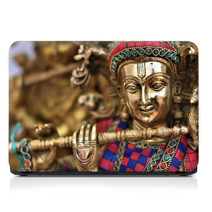 Full Panel Laptop Skin - Krishna Metal