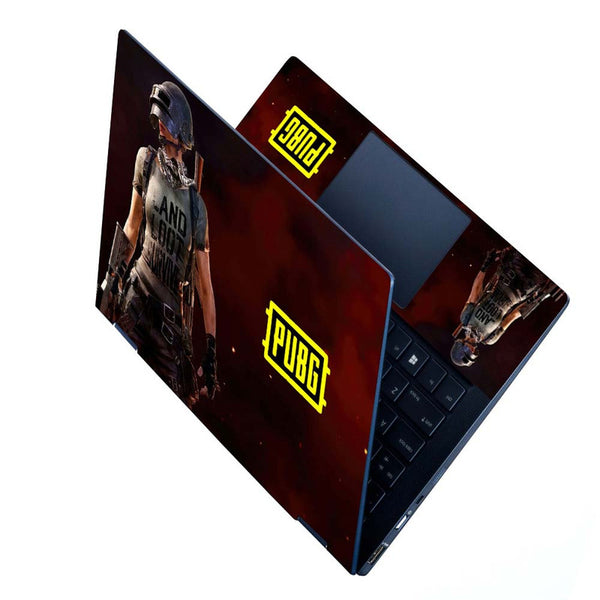 Full Panel Laptop Skin - Land Loot Survive Pubg