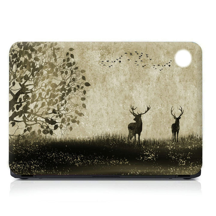 Laptop Skin - Deer Brownish Art