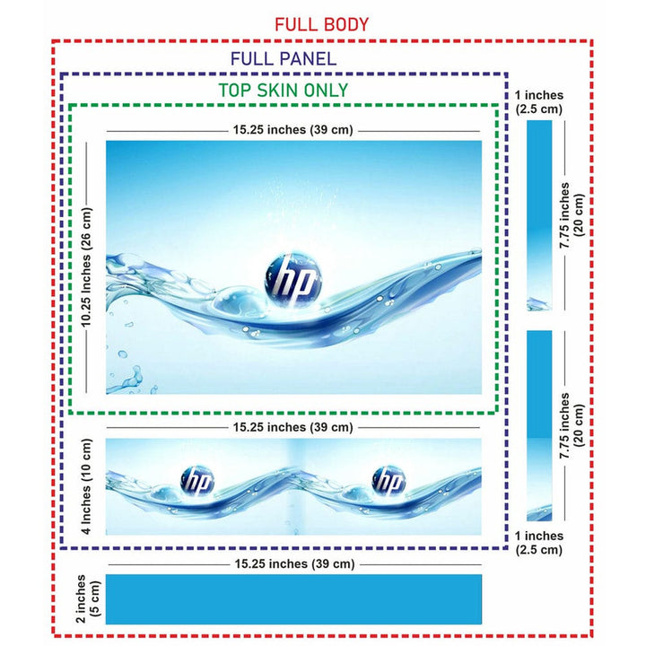 Laptop Skin - Hp Water