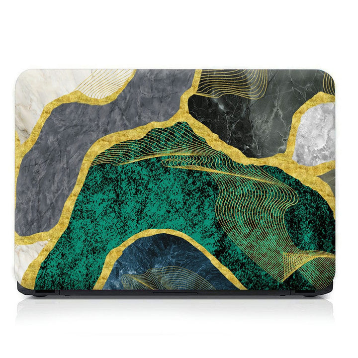 Laptop Skin - Golden Highlighter On Grey Rock