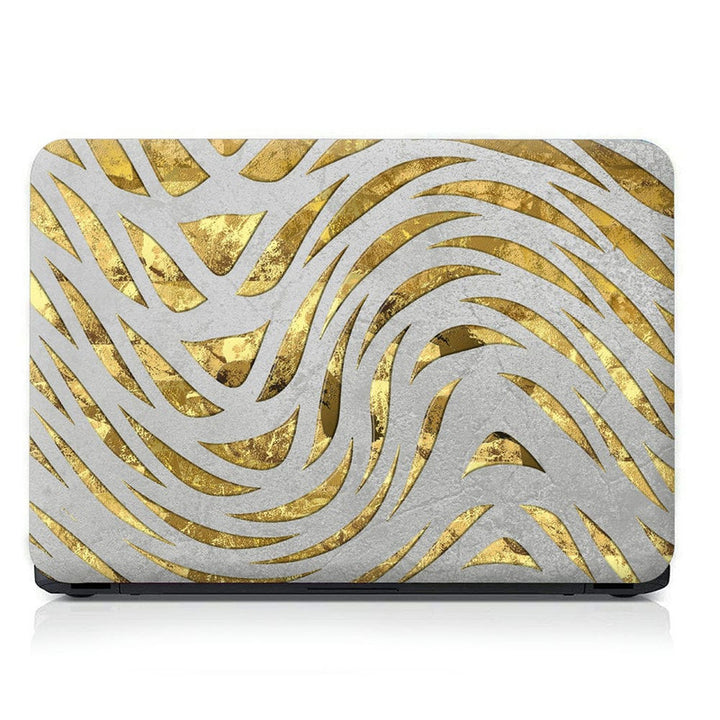 Laptop Skin - Golden Highlighters On Silver