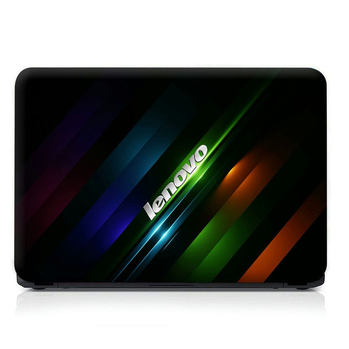 Laptop Skin - Lenovo on Green Line