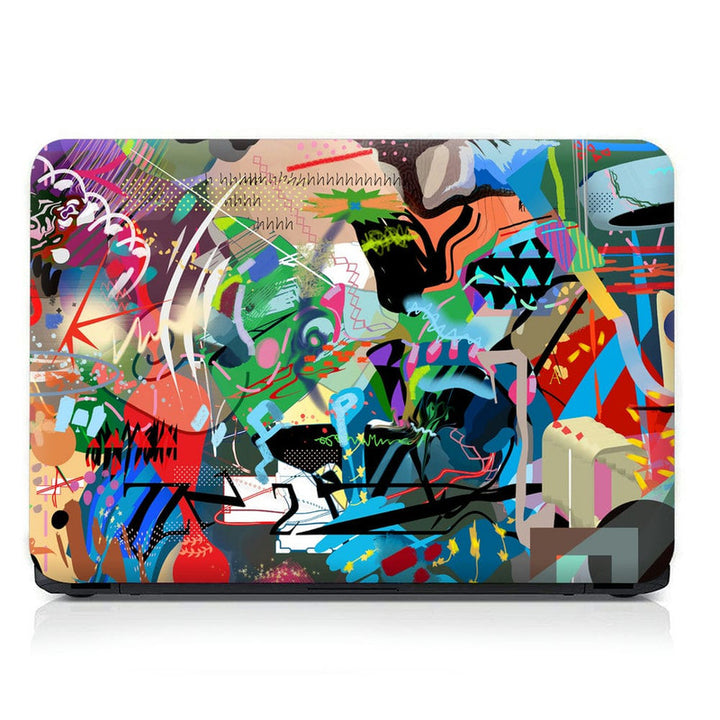 Laptop Skin - Multicolour Graffiti Art