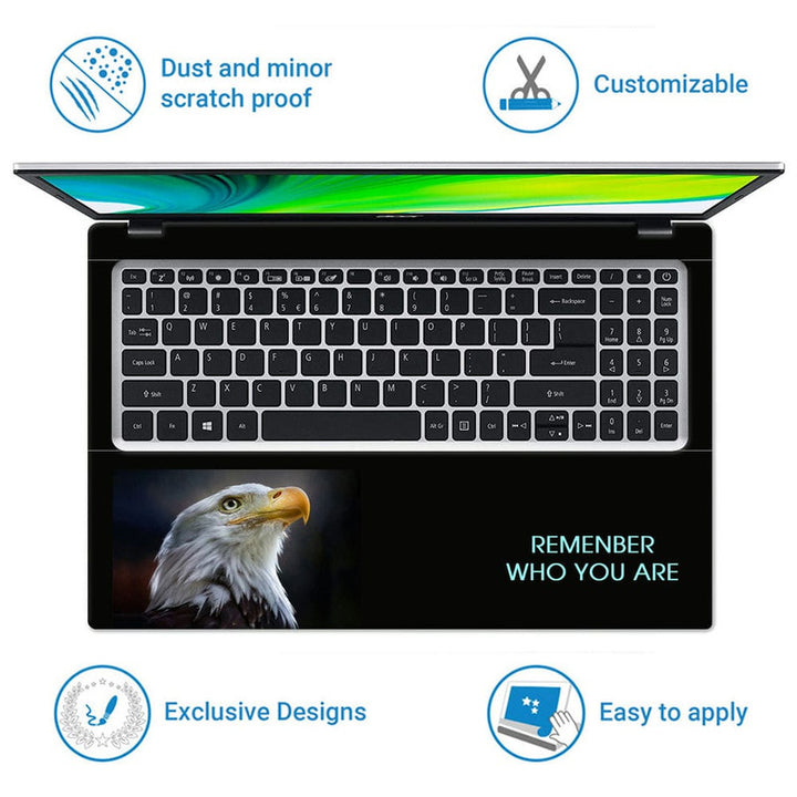 Laptop Skin - Eagle Who You Are