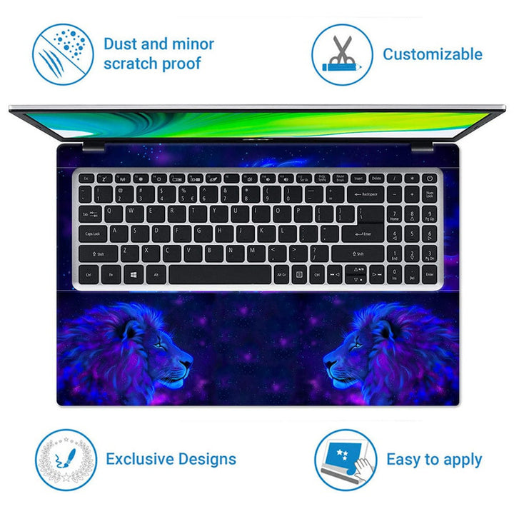 Laptop Skin - Galaxy Lion