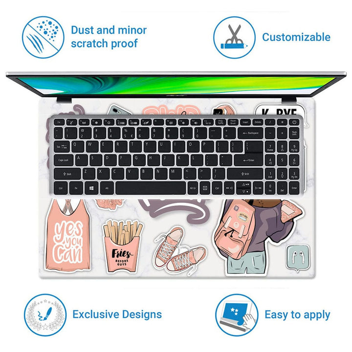 Laptop Skin - Girl Power