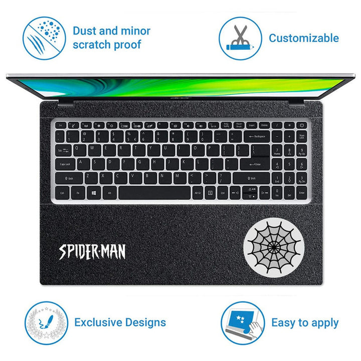 Laptop Skin - Spider Nest Black & White