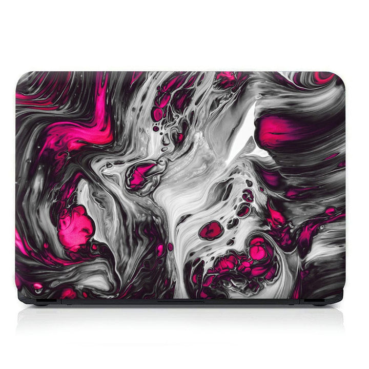 Laptop Skin - Pink White Lava Design