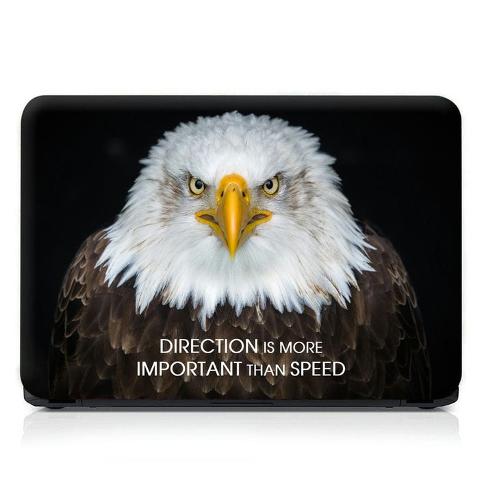 Laptop Skin - Yellow Eagle Nose Quotes