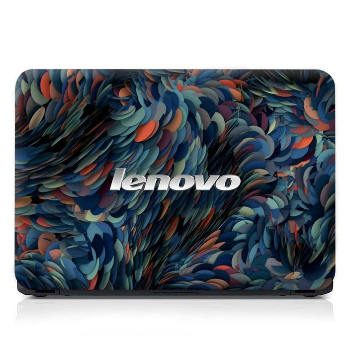 Full Panel Laptop Skin - Lenovo 3D Circles