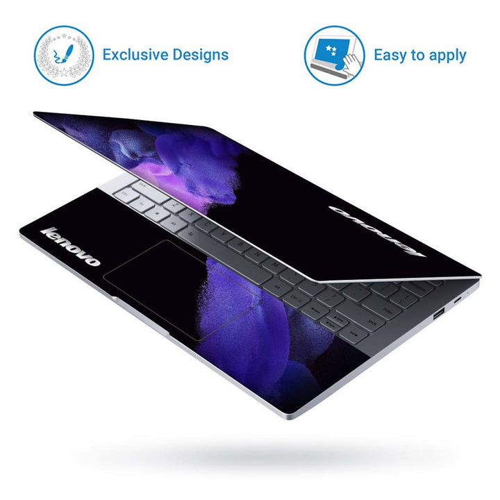 Full Panel Laptop Skin - Lenovo Blue Icing