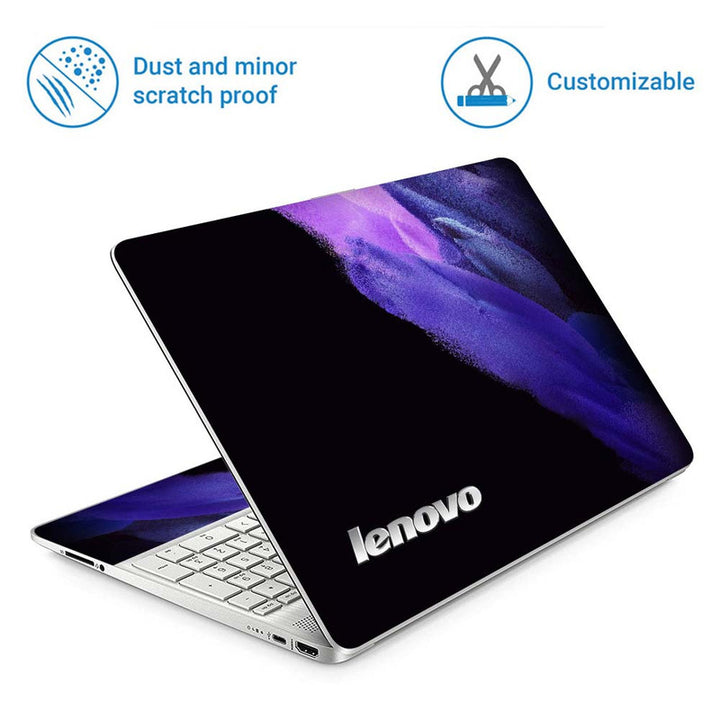 Full Panel Laptop Skin - Lenovo Blue Icing