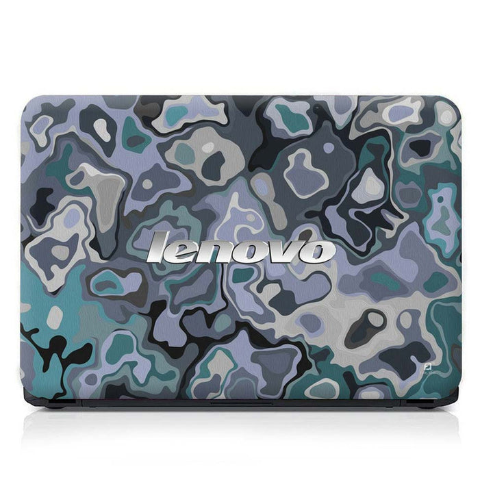 Full Panel Laptop Skin - Lenovo Green Tone Camouflage