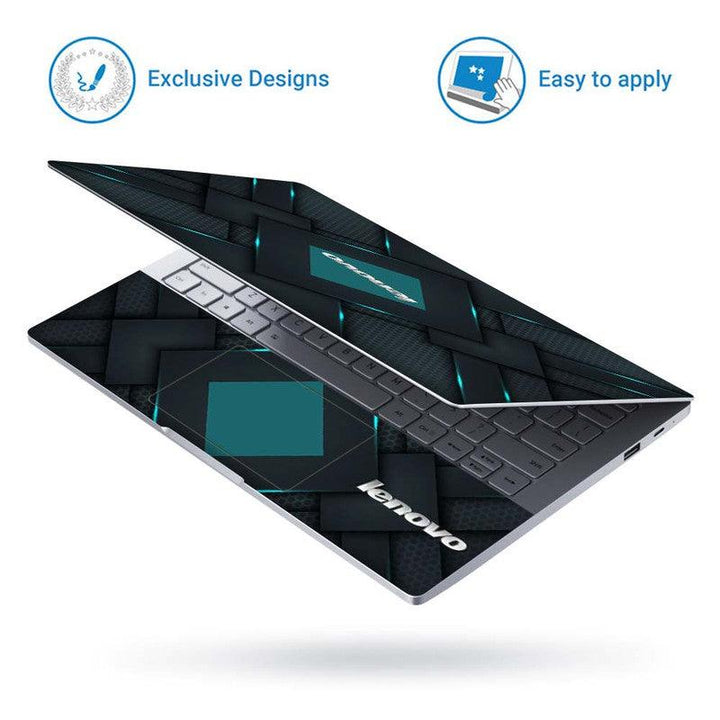 Full Panel Laptop Skin - Lenovo Rectangle Art