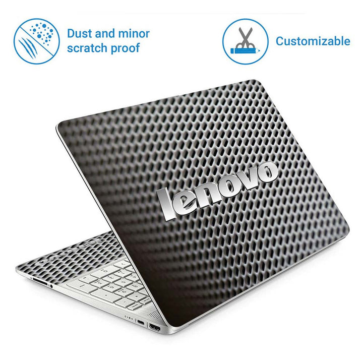 Full Panel Laptop Skin - Lenovo White Net