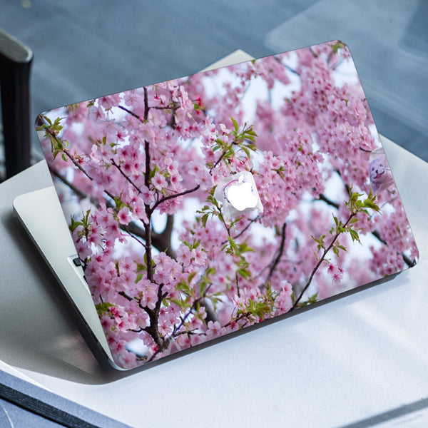 Laptop Skin for Apple MacBook - Light Pink Flowers - SkinsLegend